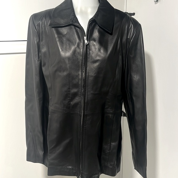 Sax Leather Factory Florence Italy Women’s Black